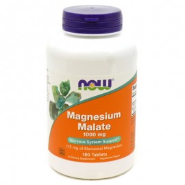 Now Magnesium Malate 1000mg 180caps