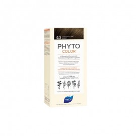 Phyto Phytocolor Μόνιμη Βαφή Μαλλιών Νο 5.3 Καστανό Ανοιχτό Xρυσό 50ml