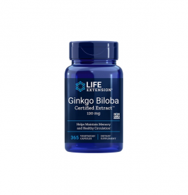 Life Extension Ginkgo Biloba Certified Extract 365caps