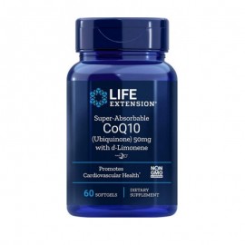 Life Extension Super Absorbale Coq10 D-Limon 50mg 60 softgels