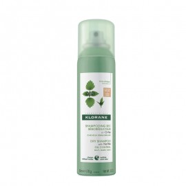 Klorane Ortie Dry Shampoo με Τσουκνίδα για Λιπαρά Μαλλιά  Καστανά/Μαύρα 150ml