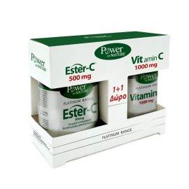 Power Health Promo Classics Platinum Range Ester-C 500mg 50tabs & Vitamin C 1000mg 20tabs