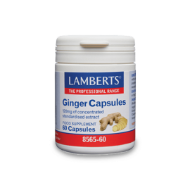 LAMBERTS Ginger 120mg 60caps